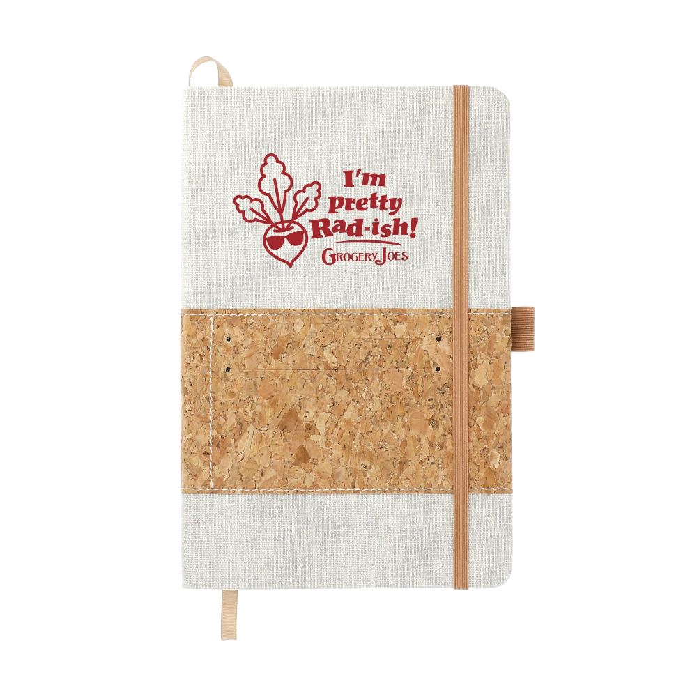Cork & Cotton Notebook 5.5x8.5