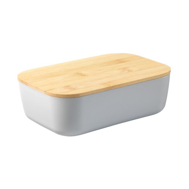 149. midoribamboolunchbox Grey