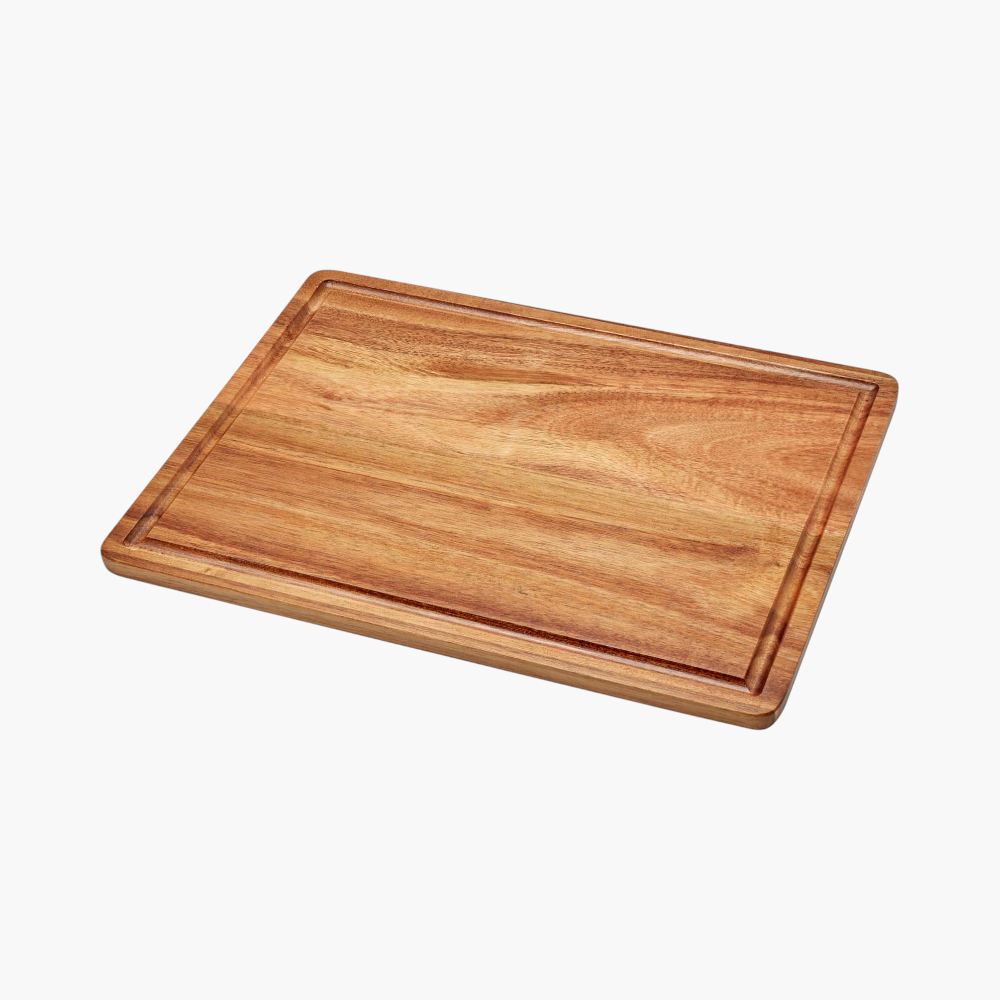 PDP - sonoraacaciawoodcuttingboard square #F8F8F8 background