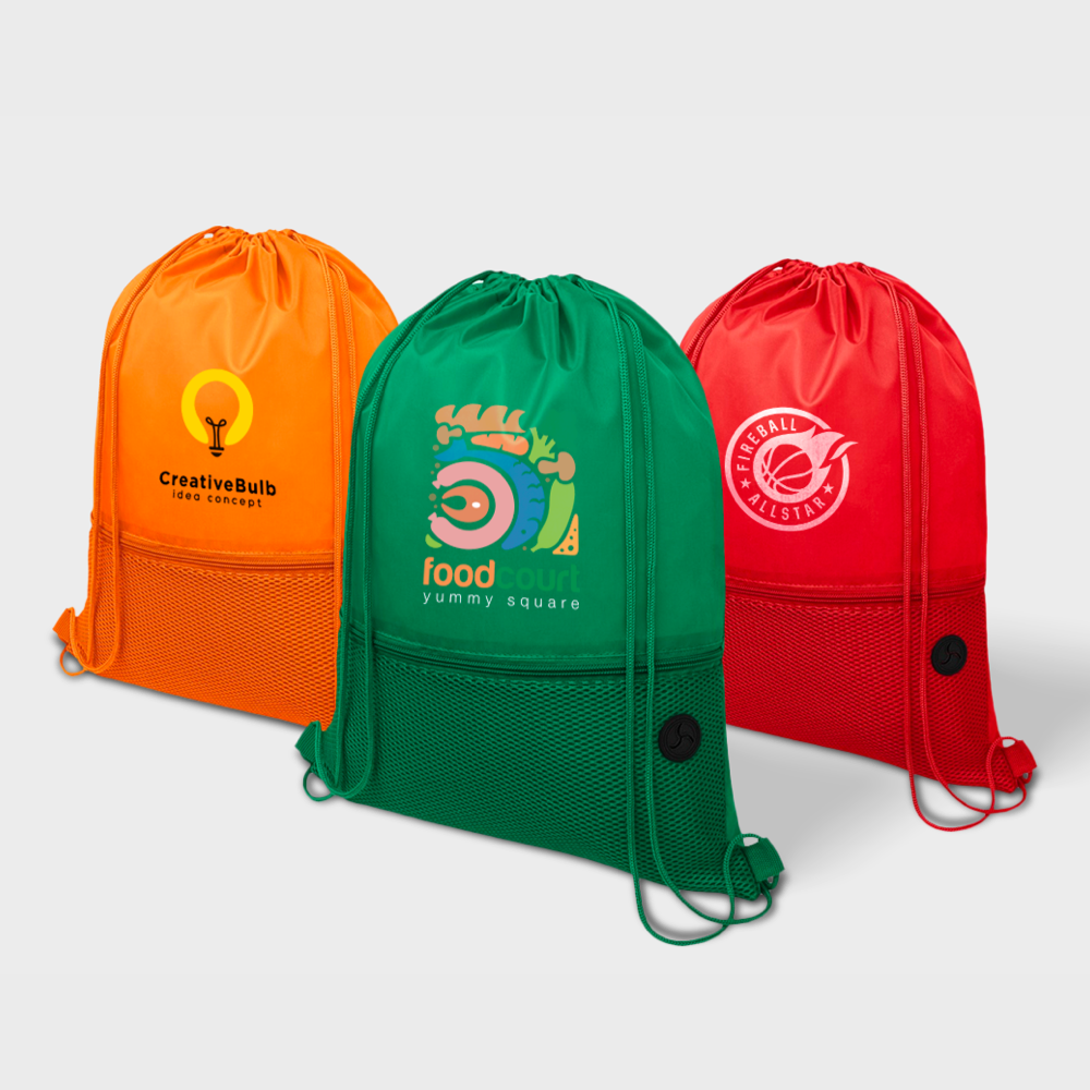 Oriole mesh drawstring backpack 5L PDP