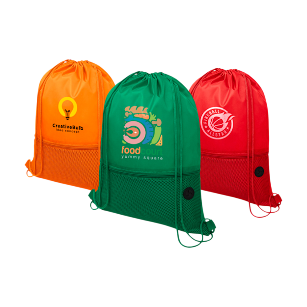Oriole mesh drawstring backpack 5L PDP
