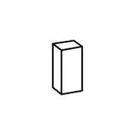60 x 125 x 60 mm