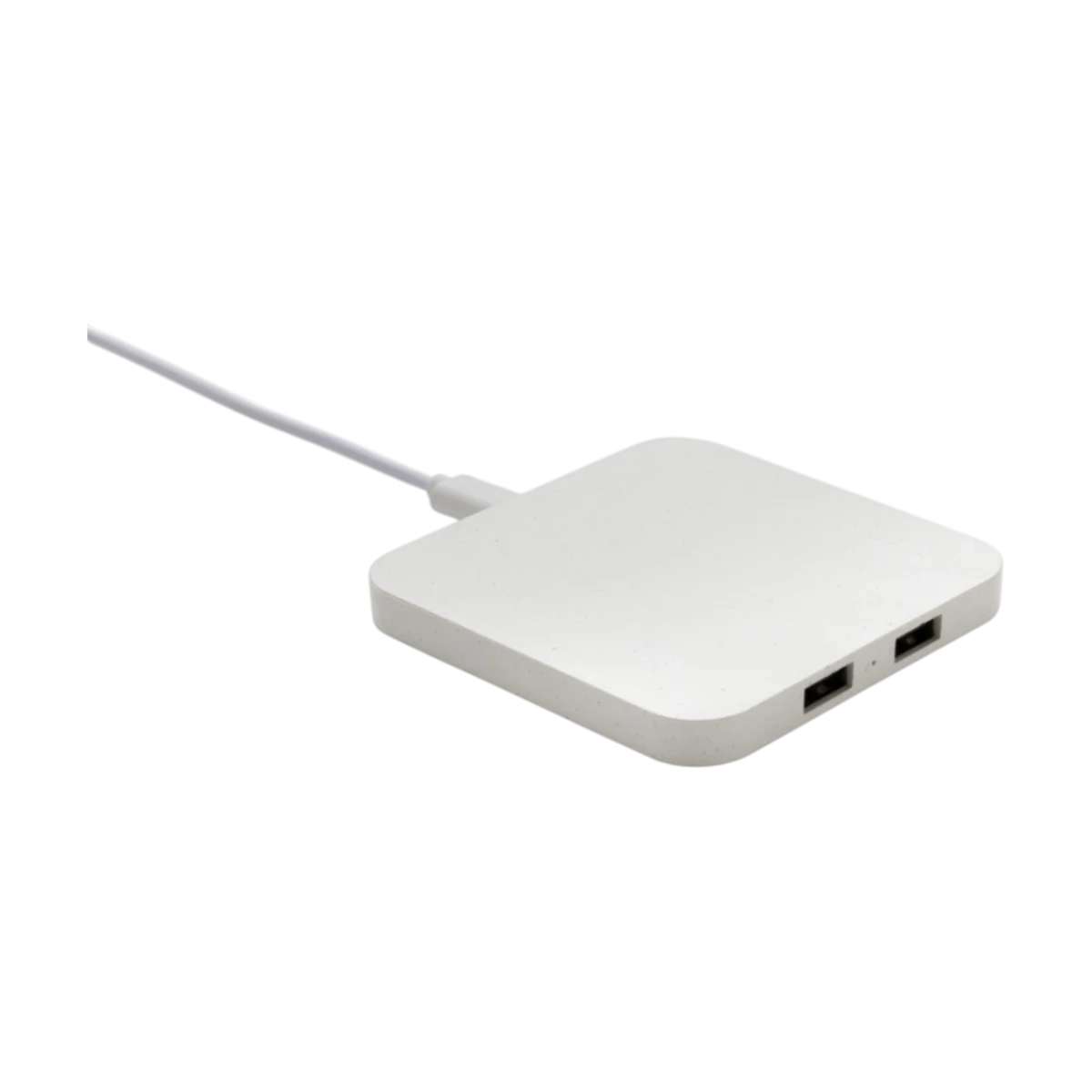 Immagine principale di Caricatore Wireless in Plastica ABS Riciclata RCS con Porte USB