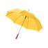 Lisa 23- auto open umbrella with wooden handle yellow