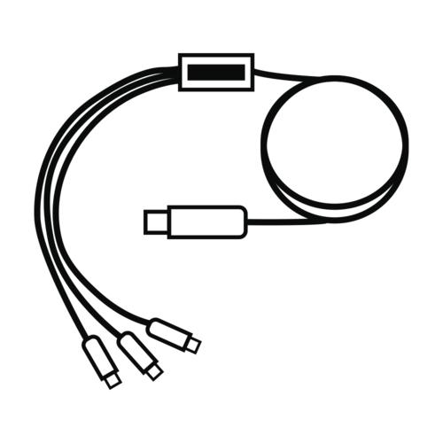 Versatile 5-in-1 charging cable posi 25x7