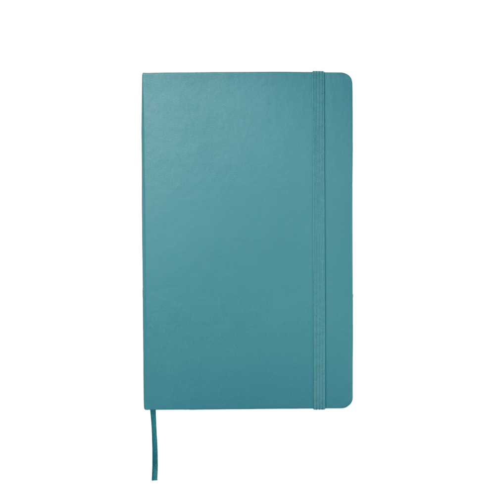 Moleskine Classic L hard cover notebook turquoise