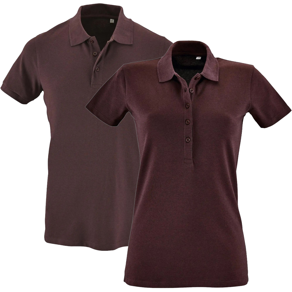 polosbodyfitpremiumsols801708m801709w heather oxblood