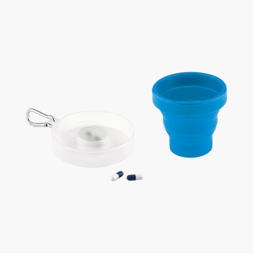 PDP - cuppillsiliconefoldablecup square #F8F8F8 background