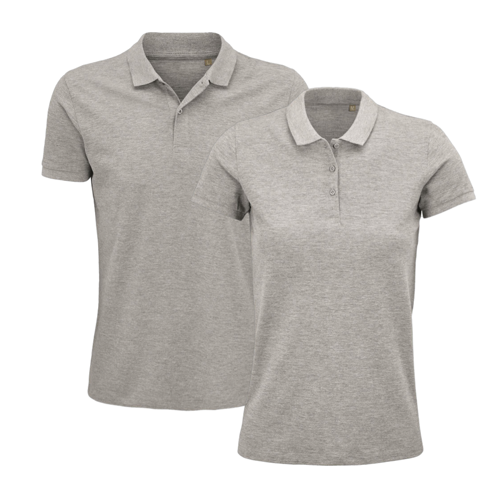 polo planet 170gsm ICON grey melange