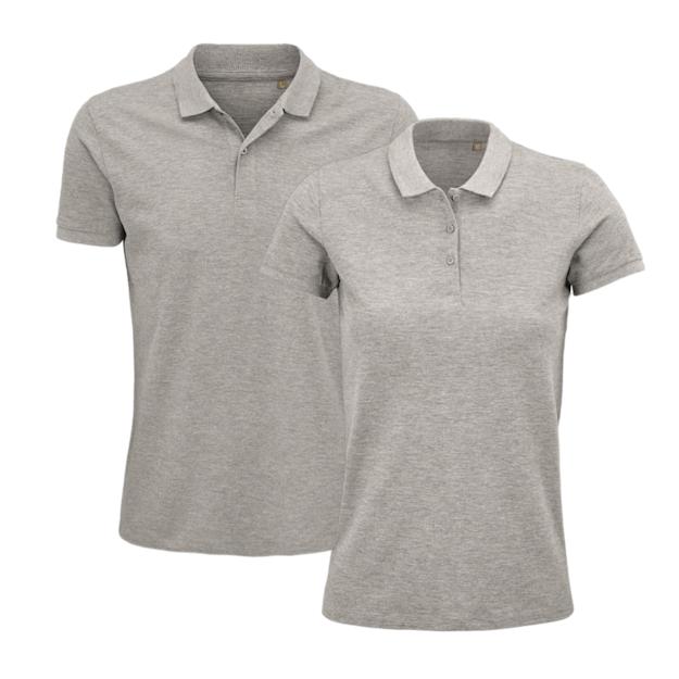 polo planet 170gsm ICON grey melange