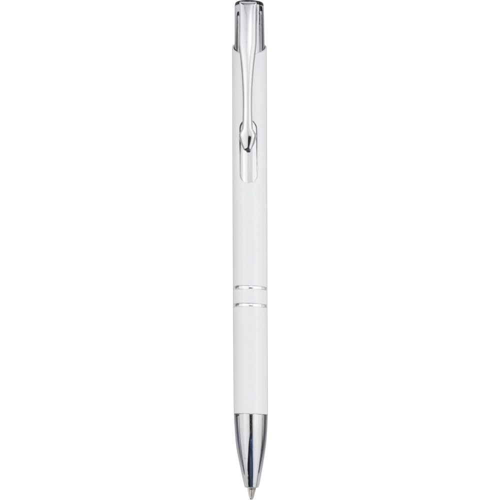 ICON - monetarecycledaluminiumballpointpen white