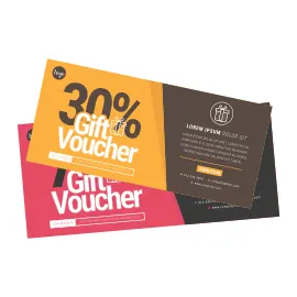 Coupons or Vouchers for Distribution