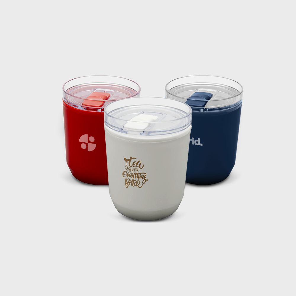 Hudson Recycled Plastic Double-Wall Tumbler 180 ml