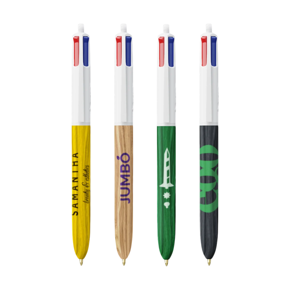 BIC® 4 Colours Wood Style main image