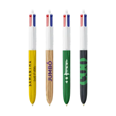 BIC® 4 Colori Stile Legno