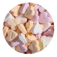 bigglassjar15literfilledwithcandy fruit hearts