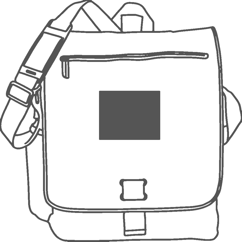 Front Pocket | 5H in x 4W in
