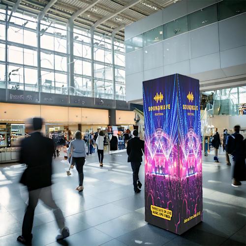 exemple in real life Textile Frame Tower