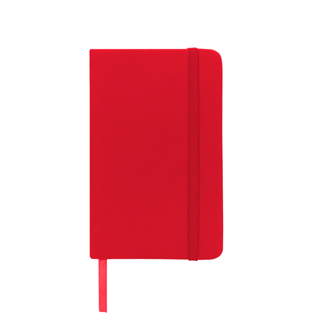Spectrum A6 hard cover notebook red