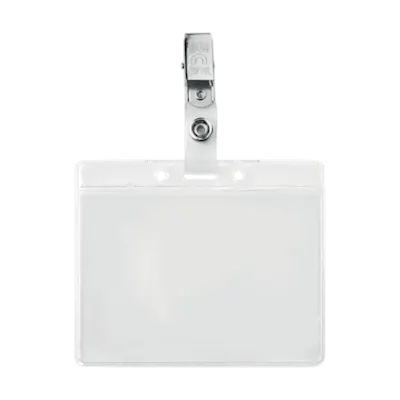 PVC Badge Holder with Clip
