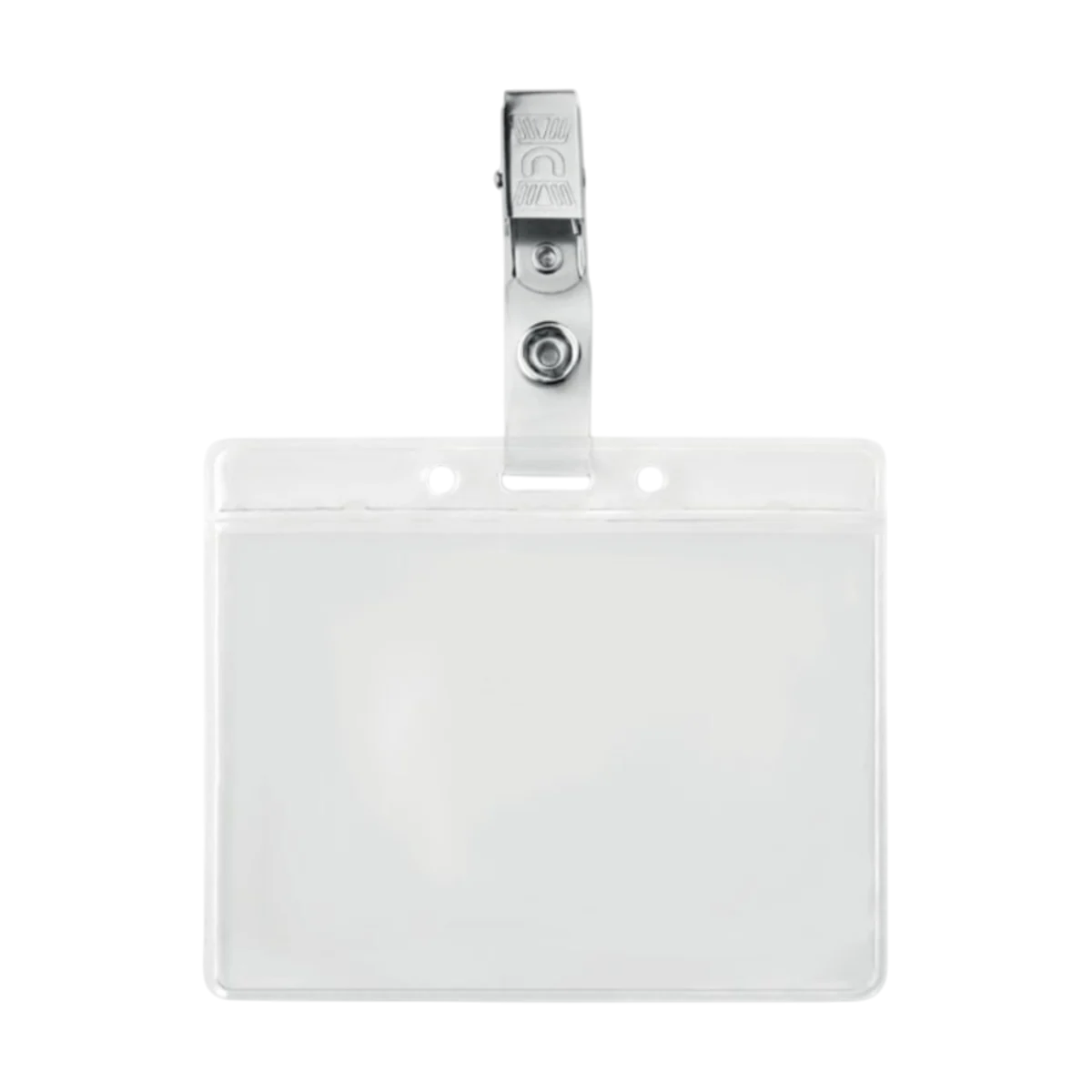 PVC Badge Holder with Clip main image