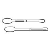 110 x 5 mm - 60 x 8 mm | Handle - Steel