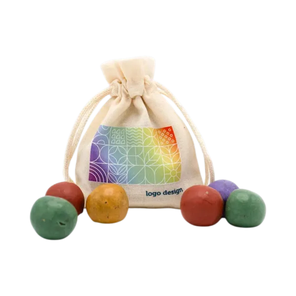 Cotton Pouch with Seed Bombs