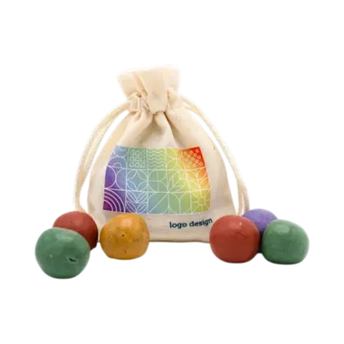 Pochette en coton avec bombes de graines