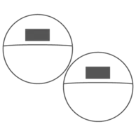 50 x 25 mm | Outside Piece 1 & 2