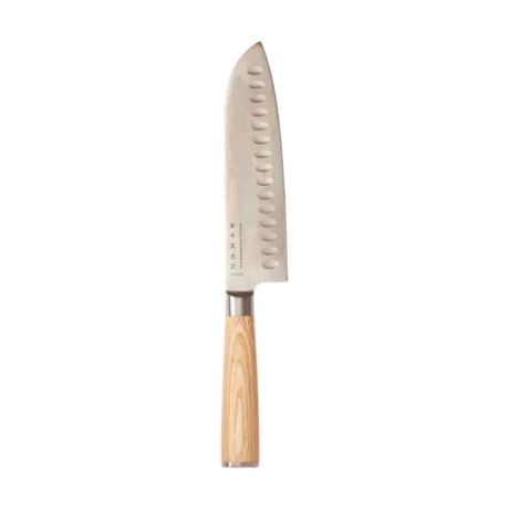 VINGA Hattasan Damascus Santoku Knife