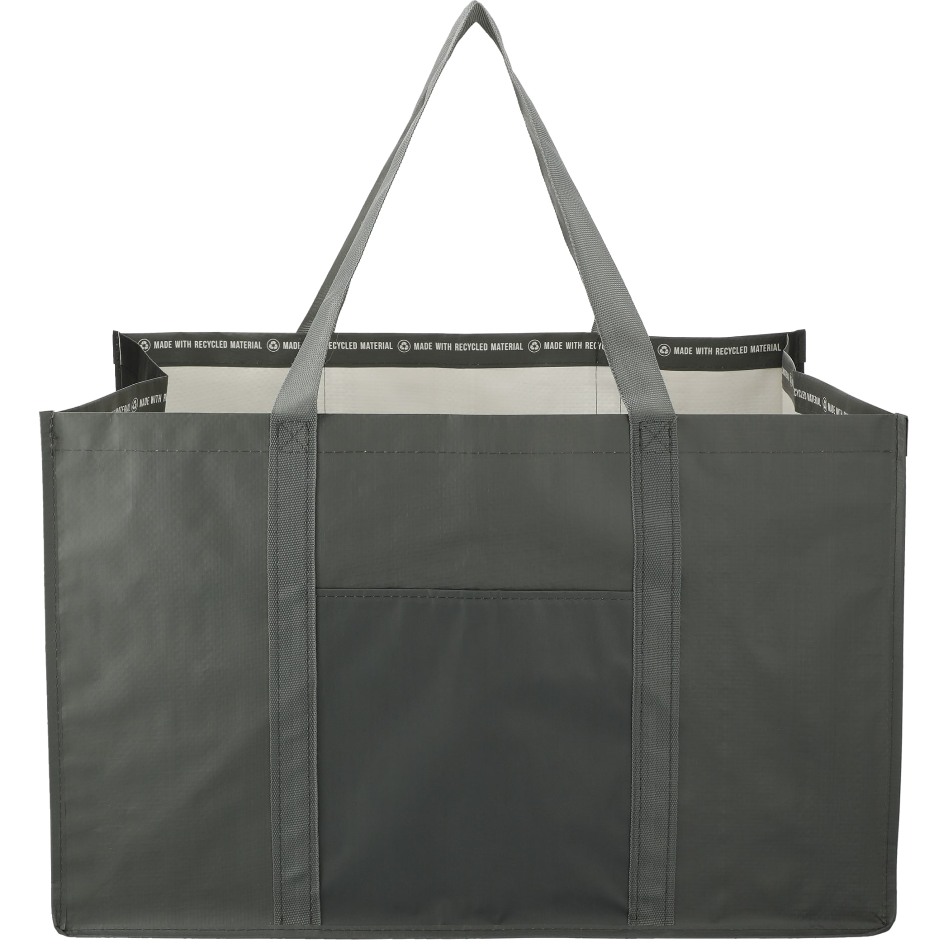 COLOR ICON - recycledwovenutilitytote - Gray