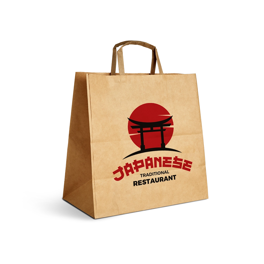 Sacchetti di carta per le vendite da asporto