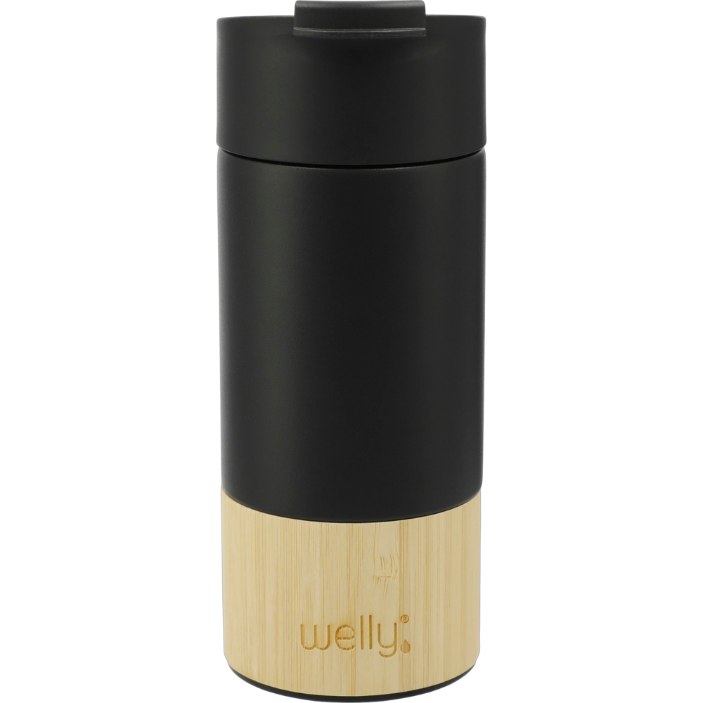 ICON - wellytravelercoppervacuumtumbler12oz black