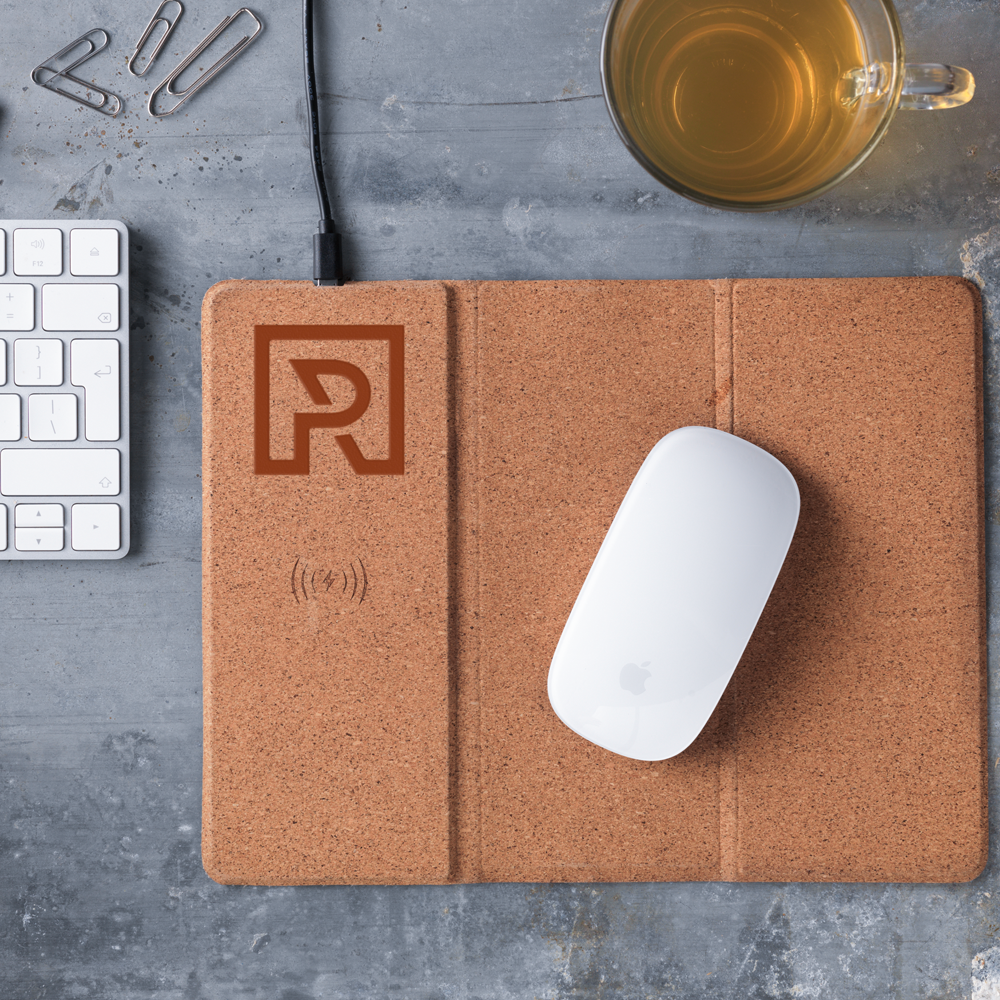 253. corkwirelesschargingmousepad Photo 1