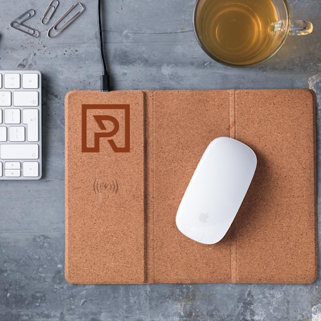 253. corkwirelesschargingmousepad Photo 1