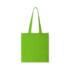 Carolina 100 gsm cotton tote bag 7L lime