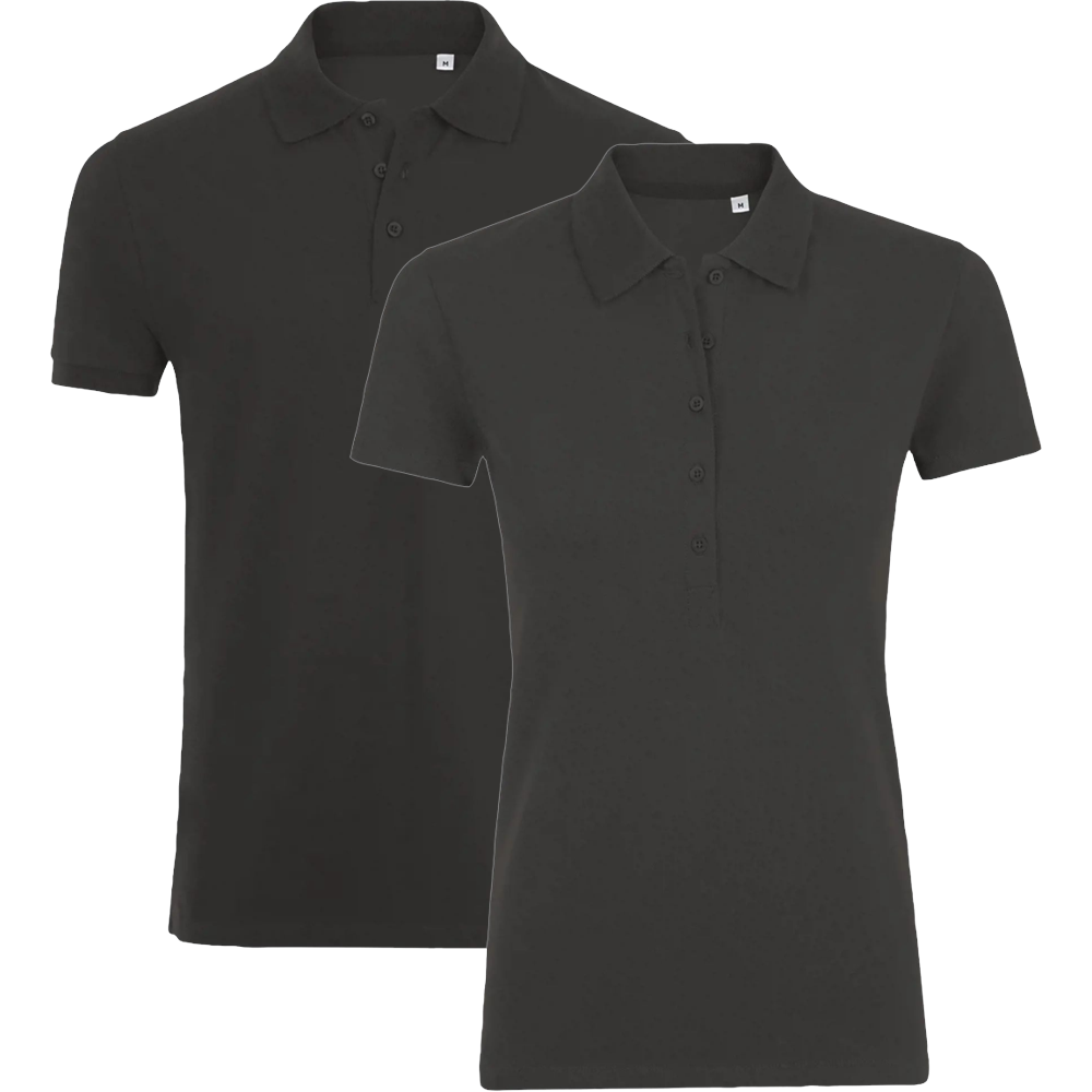 polosbodyfitpremiumsols801708m801709w charcoal melange