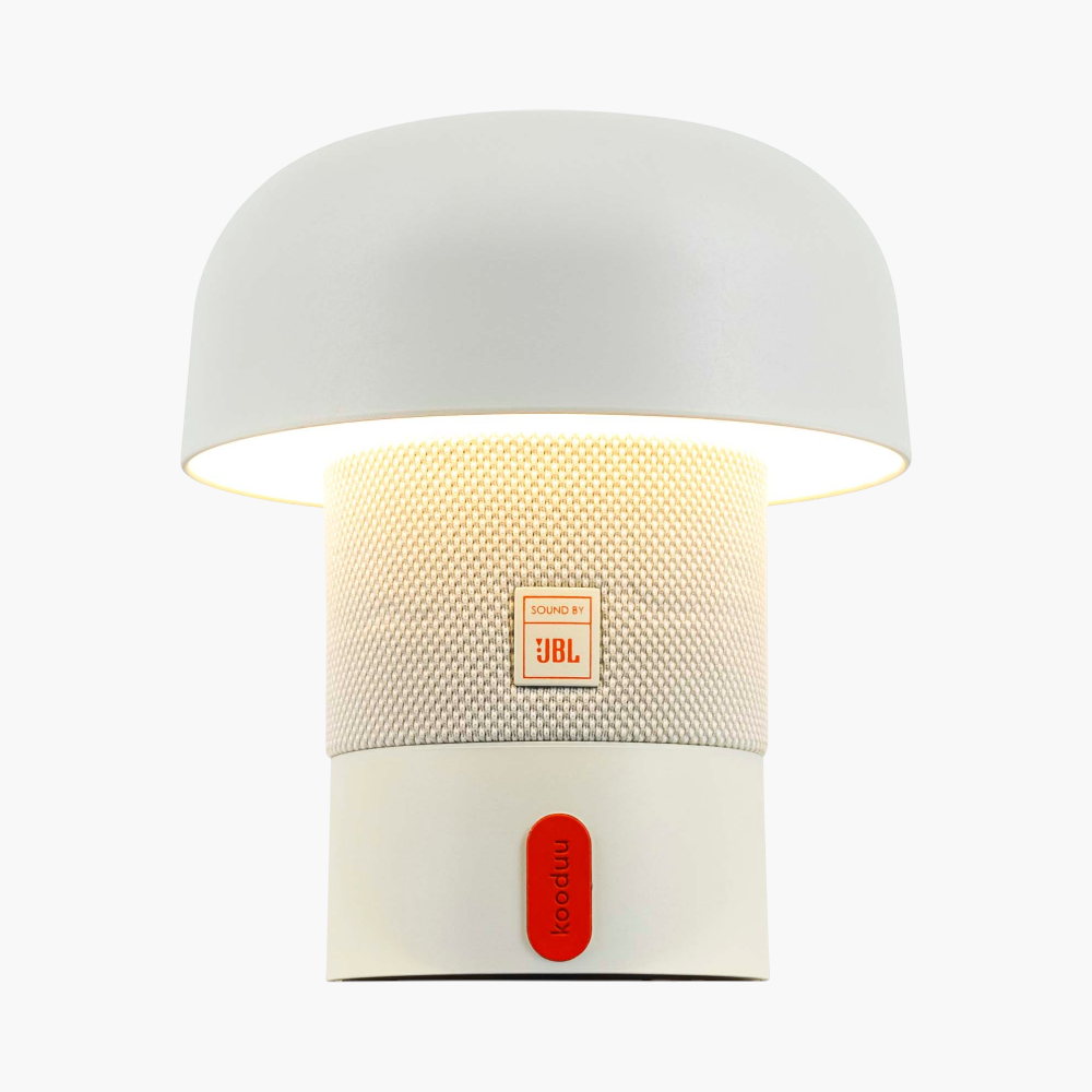 PDP - kooduusensaplayminijblportablespeakerandlamp square #F8F8F8 background