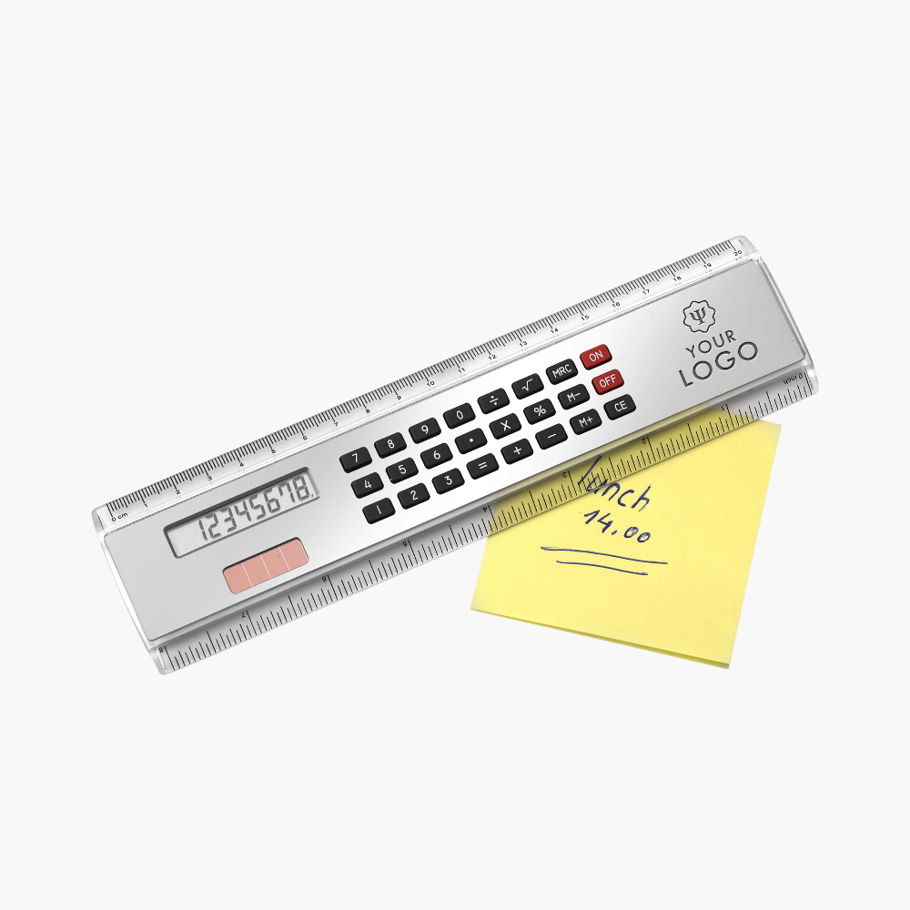 PDP - absrulerwithcalculatorheather square #F8F8F8 background