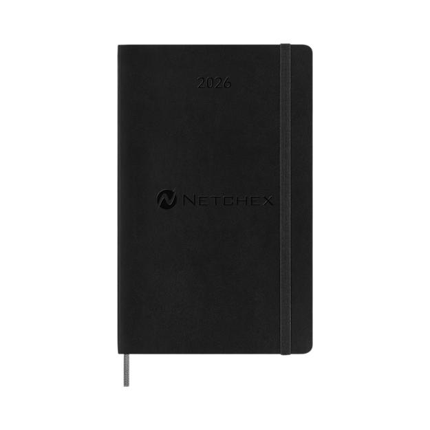 PDP - moleskinesoftcoverlarge12monthweekly2026planner square #00000000 background