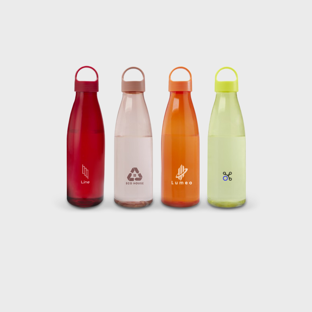 bergen800mlrecycledplasticwaterbottle PLP