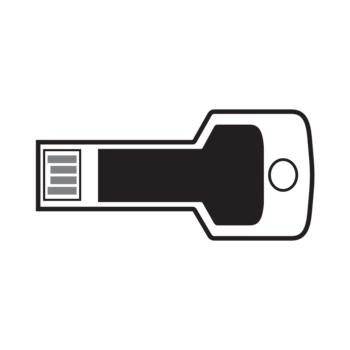 USB AluKey posi 41x19
