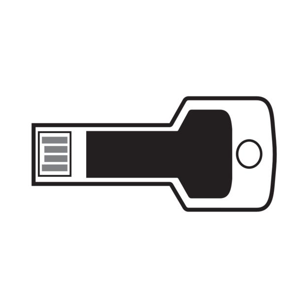 USB AluKey posi 41x19