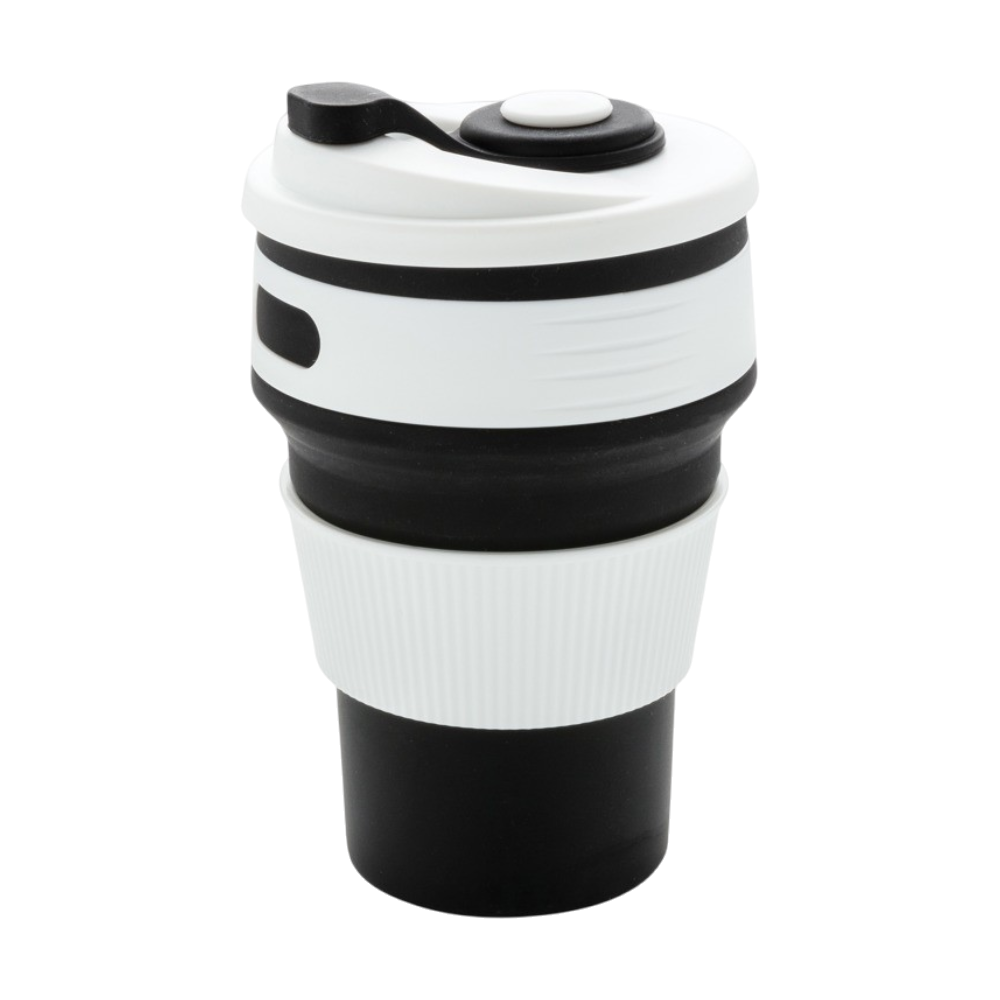 ICON - foldablesiliconecup black