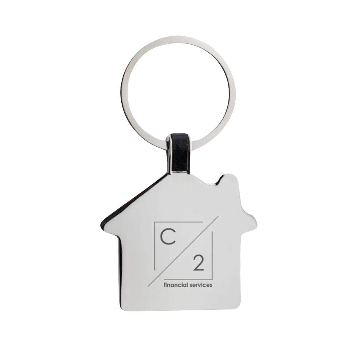 RCS Recycled Zinc Alloy House Keyring main image