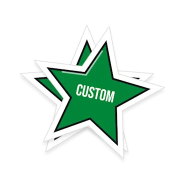 Custom Shape Stickers & Labels