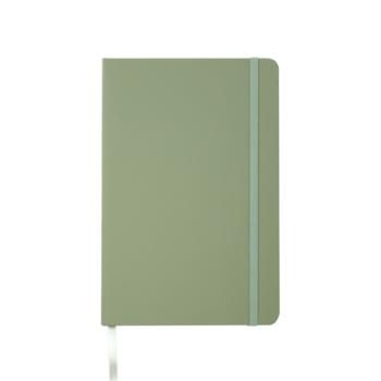 spectruma5hardcovernotebook heather green