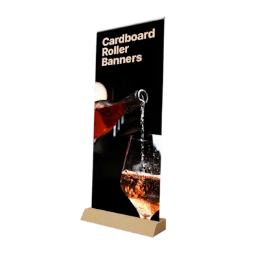Cardboard Pull Up Banner