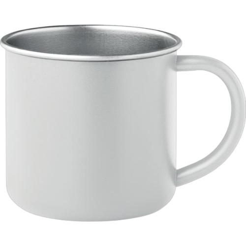 ICON - cariburecycledstainlesssteelmug white