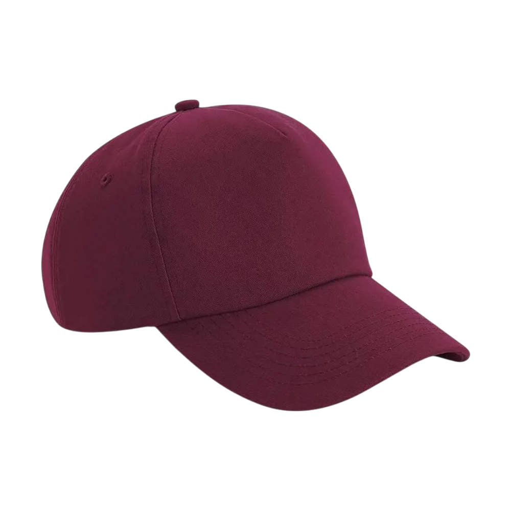 ICON - authentic5panelcap burgundy
